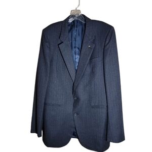 Brown's Minneapolss men's pure wool stripe blazer size 42 large